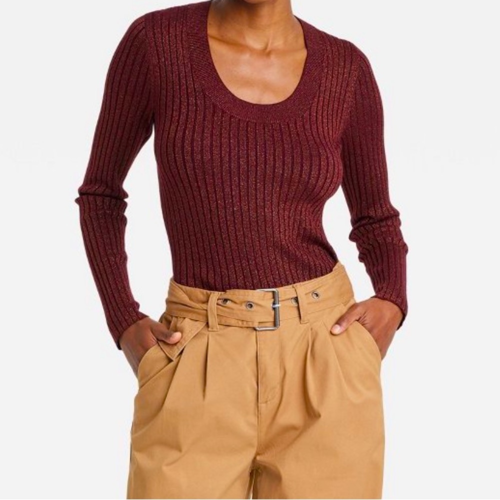 Scoop Neck Sweater